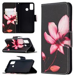 Lotus Flower Leather Wallet Case for Huawei Honor 9X Lite