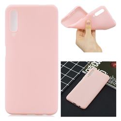 Candy Soft Silicone Protective Phone Case for Huawei Honor 9X Pro - Light Pink