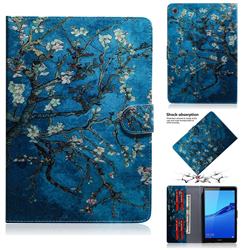 Apricot Tree Painting Tablet Leather Wallet Flip Cover for Huawei Honor Tab 5 (8 inch)