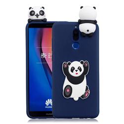 Giant Panda Soft 3D Climbing Doll Soft Case for Huawei Mate 10 Lite / Nova 2i / Horor 9i / G10