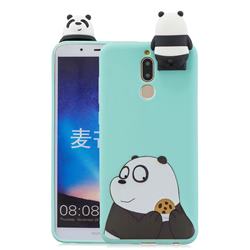 Striped Bear Soft 3D Climbing Doll Stand Soft Case for Huawei Mate 10 Lite / Nova 2i / Horor 9i / G10