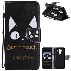Cat Ears PU Leather Wallet Case for Huawei Mate 10 Pro(6.0 inch)