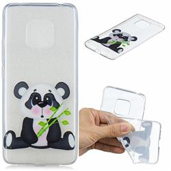 Bamboo Panda Clear Varnish Soft Phone Back Cover for Huawei Mate 20