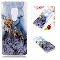Sea Blue Soft TPU Marble Pattern Case for Huawei Mate 20
