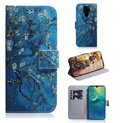 Apricot Tree PU Leather Wallet Case for Huawei Mate 20