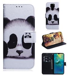 Sleeping Panda PU Leather Wallet Case for Huawei Mate 20