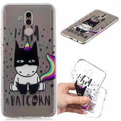 Batman Clear Varnish Soft Phone Back Cover for Huawei Mate 20 Lite