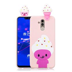 Ice Cream Man Soft 3D Climbing Doll Soft Case for Huawei Mate 20 Lite