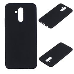 Candy Soft Silicone Protective Phone Case for Huawei Mate 20 Lite - Black