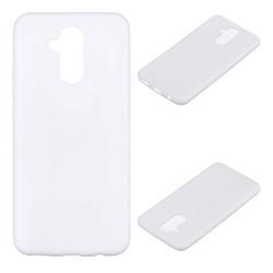 Candy Soft Silicone Protective Phone Case for Huawei Mate 20 Lite - White
