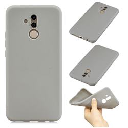 Candy Soft Silicone Phone Case for Huawei Mate 20 Lite - Gray