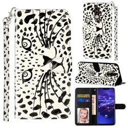 Leopard Panther 3D Leather Phone Holster Wallet Case for Huawei Mate 20 Lite