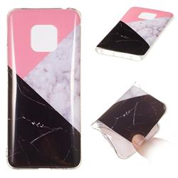 Tricolor Soft TPU Marble Pattern Case for Huawei Mate 20 Pro