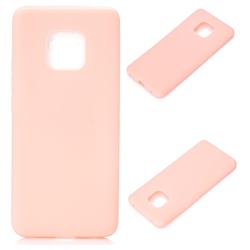 Candy Soft Silicone Protective Phone Case for Huawei Mate 20 Pro - Pink