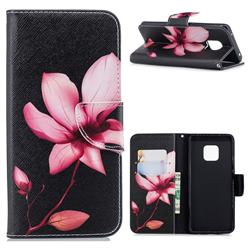 Lotus Flower Leather Wallet Case for Huawei Mate 20 Pro