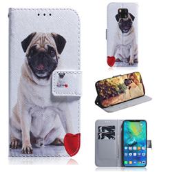 Pug Dog PU Leather Wallet Case for Huawei Mate 20 Pro