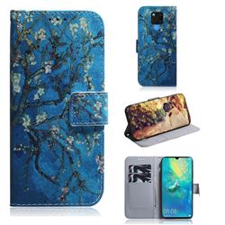 Apricot Tree PU Leather Wallet Case for Huawei Mate 20 X