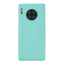 Candy Soft Silicone Protective Phone Case for Huawei Mate 30 - Light Blue