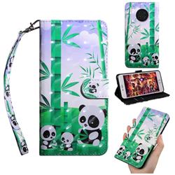 Eating Bamboo Pandas 3D Painted Leather Wallet Case for Huawei Mate 30