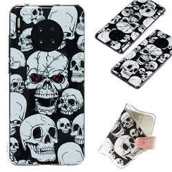 Red-eye Ghost Skull Noctilucent Soft TPU Back Cover for Huawei Mate 30