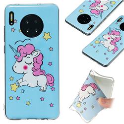Stars Unicorn Noctilucent Soft TPU Back Cover for Huawei Mate 30