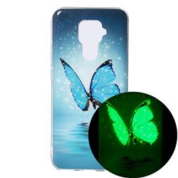 Butterfly Noctilucent Soft TPU Back Cover for Huawei Mate 30 Lite(Nova 5i Pro)
