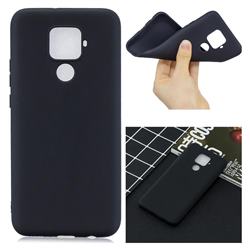 Candy Soft Silicone Protective Phone Case for Huawei Mate 30 Lite(Nova 5i Pro) - Black