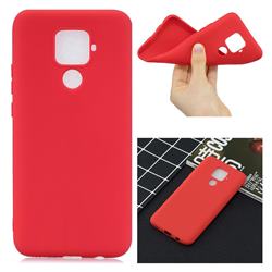 Candy Soft Silicone Protective Phone Case for Huawei Mate 30 Lite(Nova 5i Pro) - Red