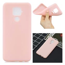 Candy Soft Silicone Protective Phone Case for Huawei Mate 30 Lite(Nova 5i Pro) - Light Pink