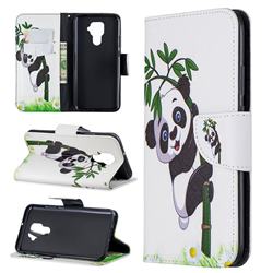 Bamboo Panda Leather Wallet Case for Huawei Mate 30 Lite(Nova 5i Pro)