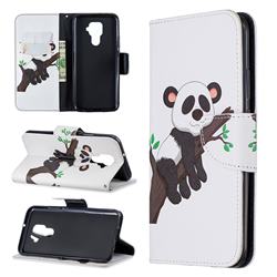 Tree Panda Leather Wallet Case for Huawei Mate 30 Lite(Nova 5i Pro)