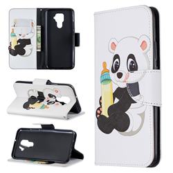 Baby Panda Leather Wallet Case for Huawei Mate 30 Lite(Nova 5i Pro)