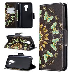 Circle Butterflies Leather Wallet Case for Huawei Mate 30 Lite(Nova 5i Pro)