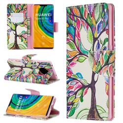 The Tree of Life Leather Wallet Case for Huawei Mate 30 Pro
