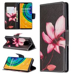Lotus Flower Leather Wallet Case for Huawei Mate 30 Pro