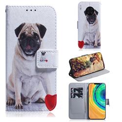 Pug Dog PU Leather Wallet Case for Huawei Mate 30 Pro
