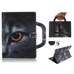 Cat Eye Handbag Tablet Leather Wallet Flip Cover for Huawei MediaPad M3 Lite 10