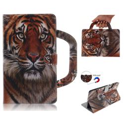Siberian Tiger Handbag Tablet Leather Wallet Flip Cover for Huawei MediaPad M3 Lite 8