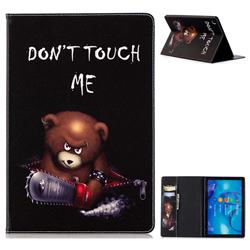 Chainsaw Bear Folio Stand Leather Wallet Case for Huawei MediaPad M5 10 / M5 10 inch (Pro)
