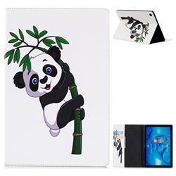 Bamboo Panda Folio Stand Leather Wallet Case for Huawei MediaPad M5 10 / M5 10 inch (Pro)