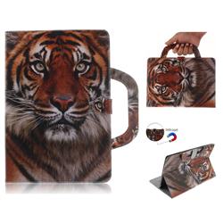 Siberian Tiger Handbag Tablet Leather Wallet Flip Cover for Huawei MediaPad M5 10 / M5 10 inch (Pro)