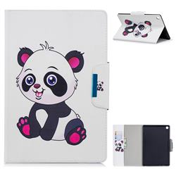 Baby Panda Folio Flip Stand Leather Wallet Case for Huawei MediaPad M5 10 / M5 10 inch (Pro)