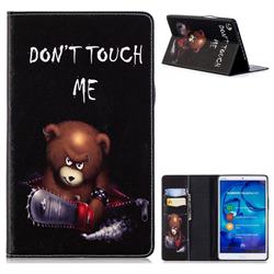 Chainsaw Bear Folio Stand Leather Wallet Case for Huawei MediaPad M5 8 inch