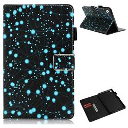 Constellation Folio Stand Leather Wallet Case for Huawei MediaPad M5 8 inch