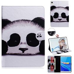 Sleeping Panda Painting Tablet Leather Wallet Flip Cover for Huawei MediaPad M6 8.4 inch