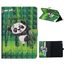 Climbing Bamboo Panda 3D Painted Leather Tablet Wallet Case for Huawei MediaPad T3 10