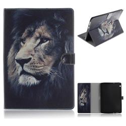 Lion Face Painting Tablet Leather Wallet Flip Cover for Huawei MediaPad T3 10