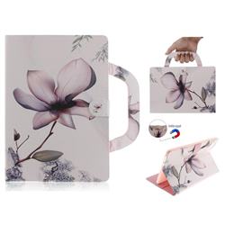 Magnolia Flower Handbag Tablet Leather Wallet Flip Cover for Huawei MediaPad T3 10