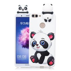 Panda Girl Soft 3D Climbing Doll Soft Case for Huawei P Smart(Enjoy 7S)