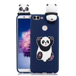 Giant Panda Soft 3D Climbing Doll Soft Case for Huawei P Smart(Enjoy 7S)